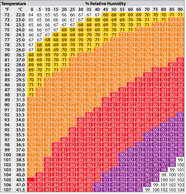 Temperatuuri ja õhuniiskuse indeks